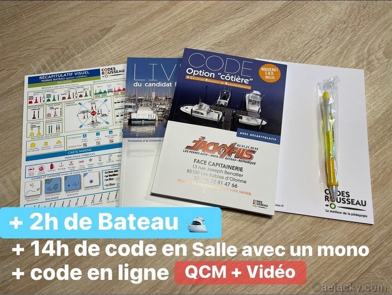 baraccuda Tour carte Hauturier