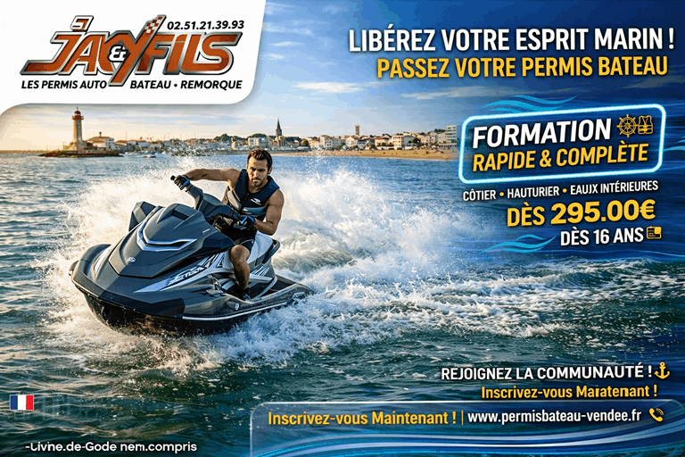 Permis JETSKI Côtier